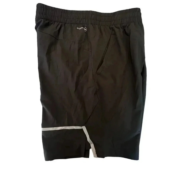 Russell Mens L black/gray casual workout lightweight shorts - Picture 4 of 6